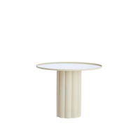 BEISTELLTISCH Rosario Weiß Ø70,5/54 cm - Weiß, Metall (70.5/70.5/54cm) - Light & Living