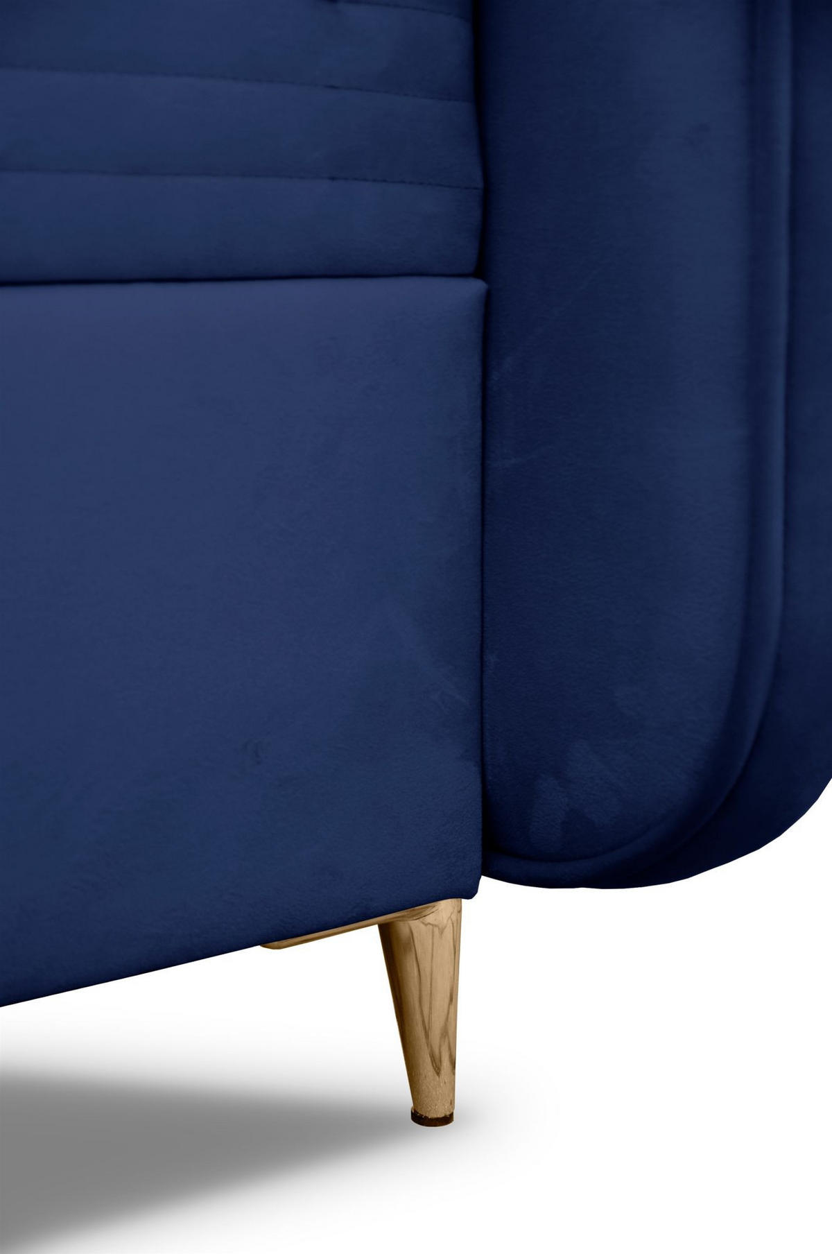 BOXBETT Alize - Blau, Holzwerkstoff/Textil (120/200cm) - Fun Möbel