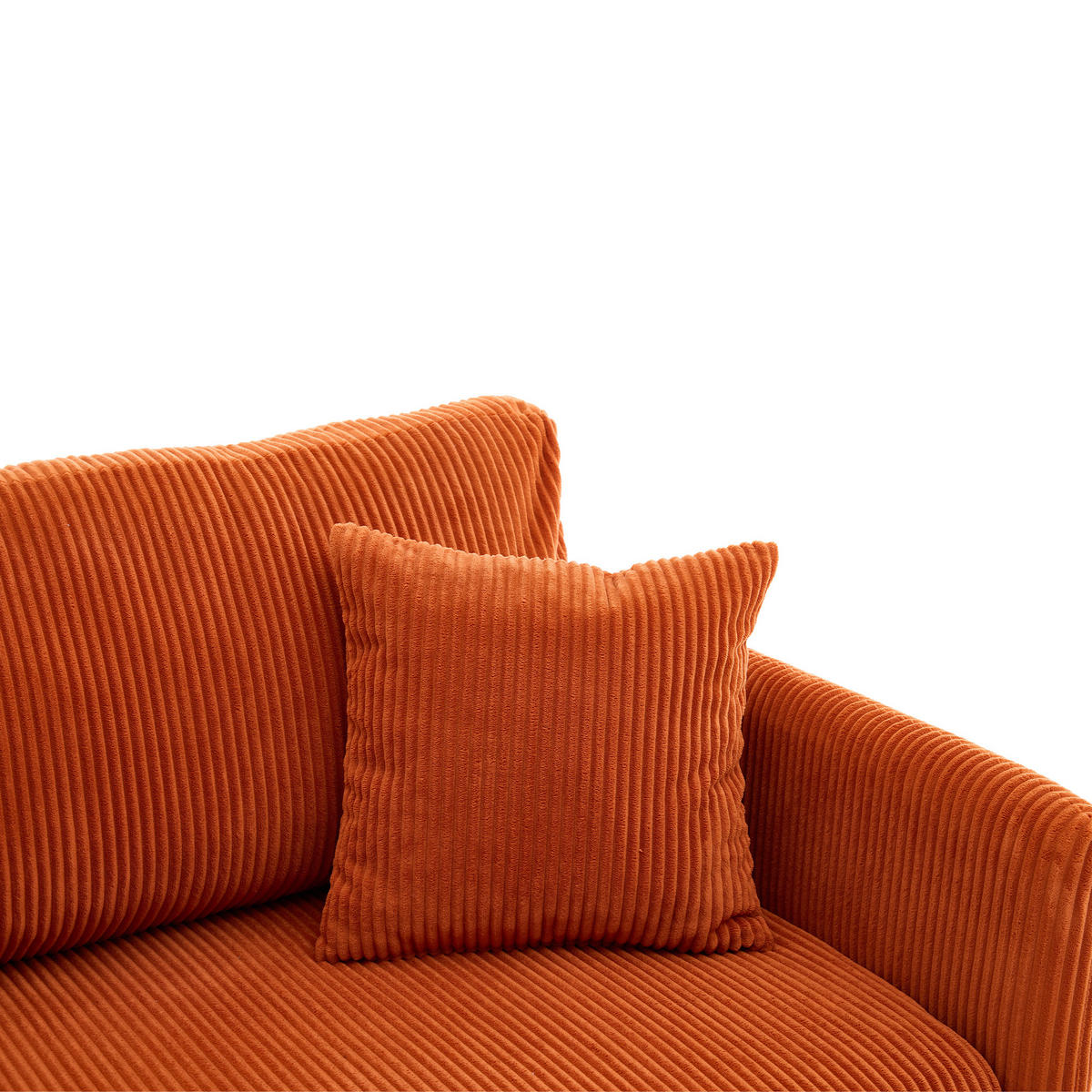 SCHLAFSOFA DE-35218 multifunktional umwandelbar Orange - Orange, Textil (88/84/182cm) - ComfortXL