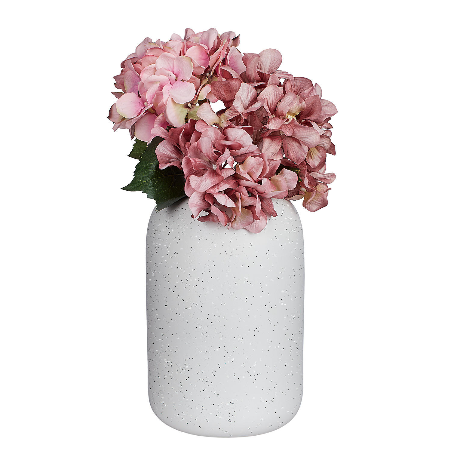 VASE Speckle - Weiß, Stein (25cm) - Butlers