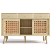 SIDEBOARD 120/40/78 cm Eiche aus MDF mit 3 Schubladen und 3 Türen - Eichefarben, Holzwerkstoff (40/78/120cm) - OKMYHOME