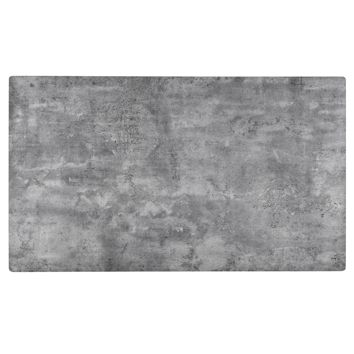 ESSTISCH Kiel - Grau, Holzwerkstoff/Metall (70/120/75cm) - [en.casa]