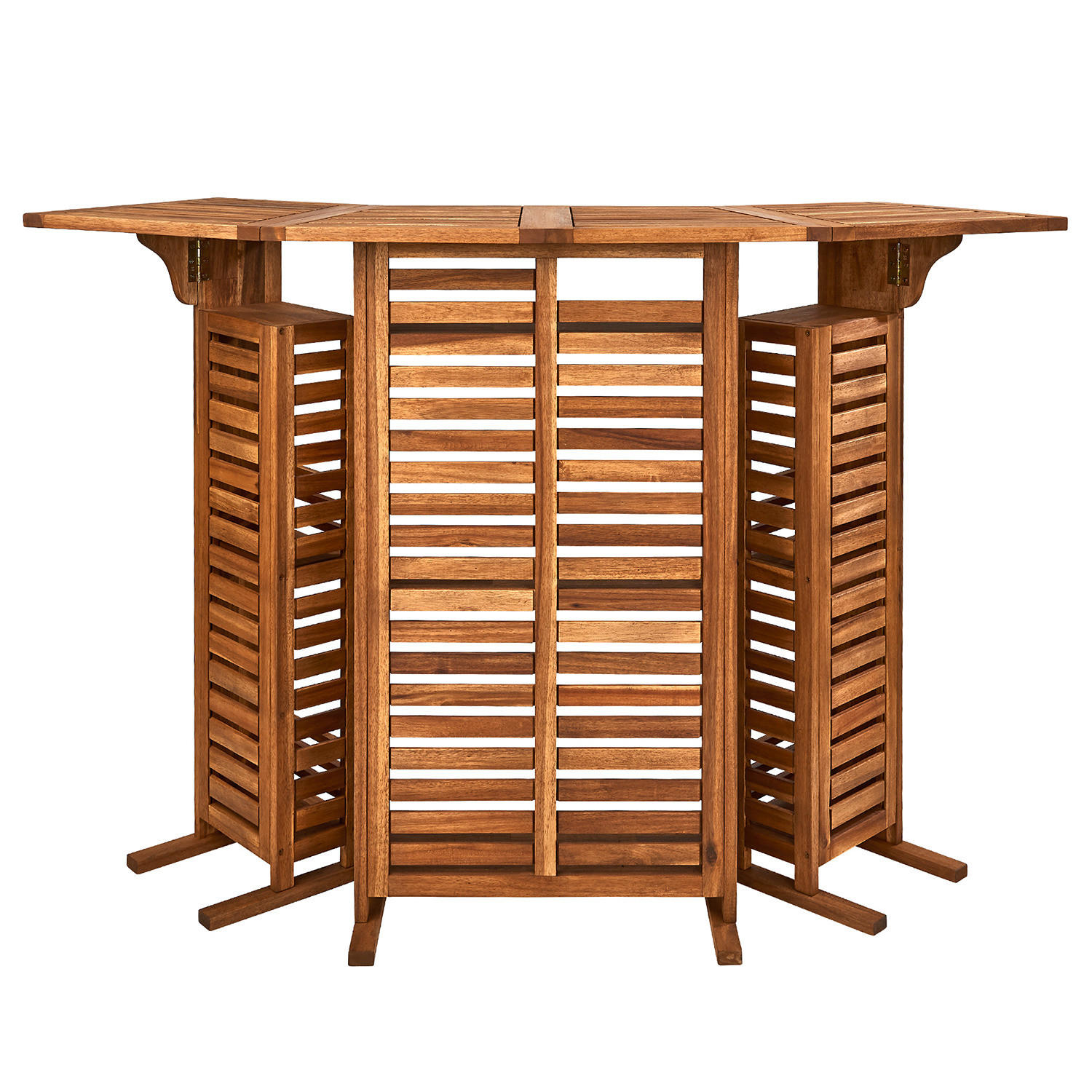 GARTENBAR Turntable - Braun, Holz/Holzwerkstoff (56/102/150cm) - Butlers