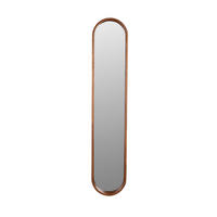 WANDSPIEGEL Nyko Spiegel/ Oval 120x24 cm Braun - Beige, Holz (24/120/5cm) - Housecraft Living