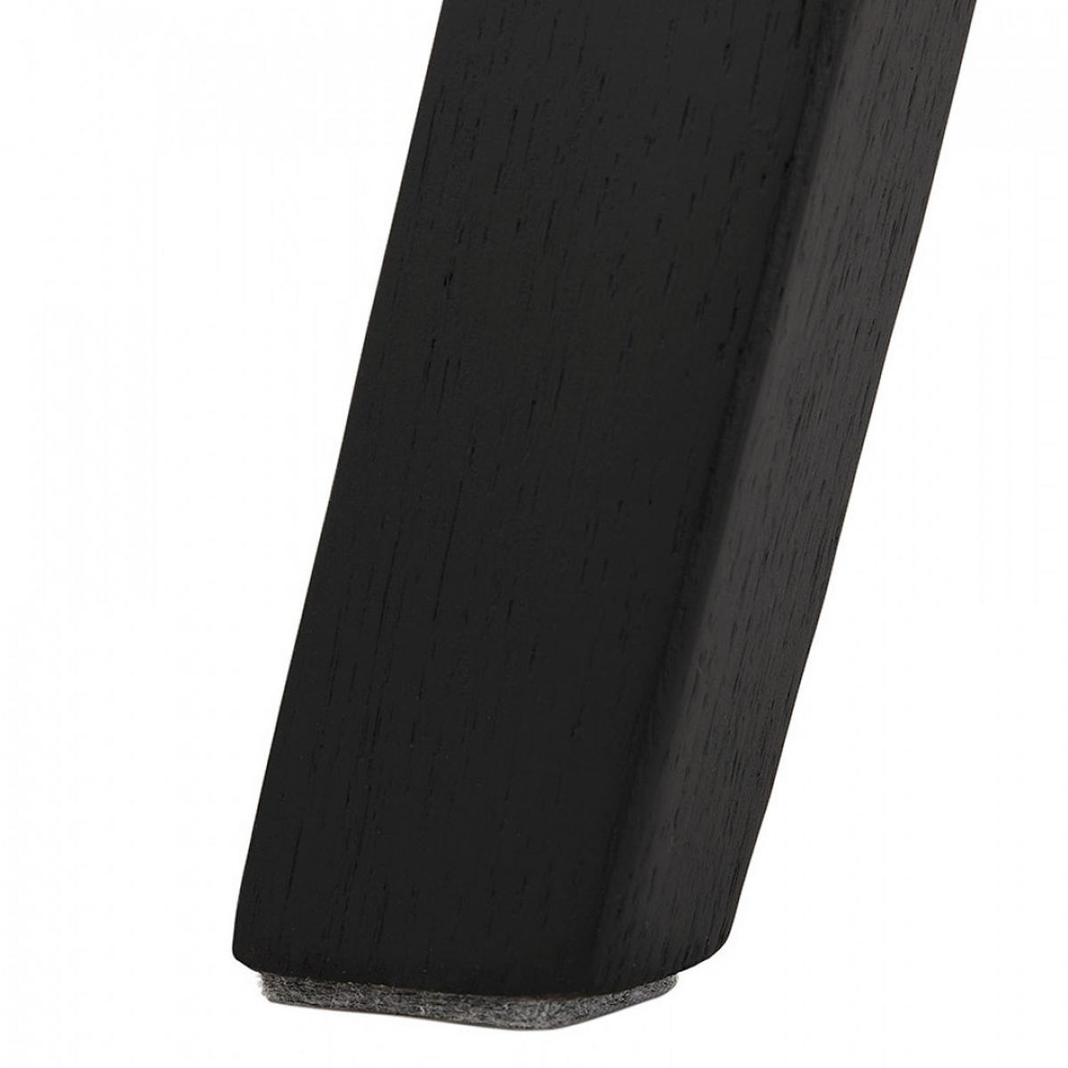 BARHOCKER Schwarz 48x103x56cm - Schwarz, Holz/Textil (48/103/56cm) - AlterEgo