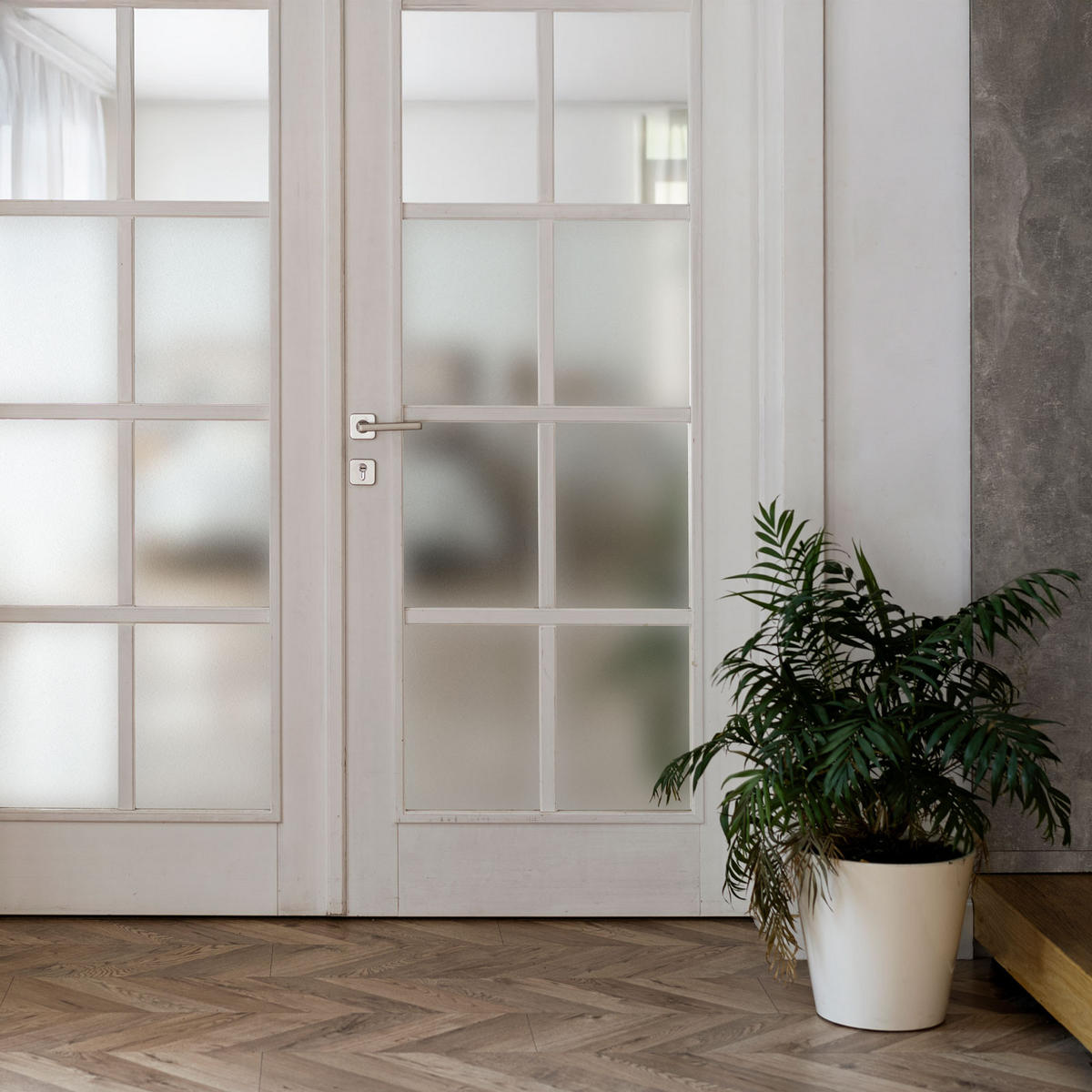 SICHTSCHUTZFOLIE – 200x152 cm - Transparent, Kunststoff (200/146/0.1cm) - TULUP