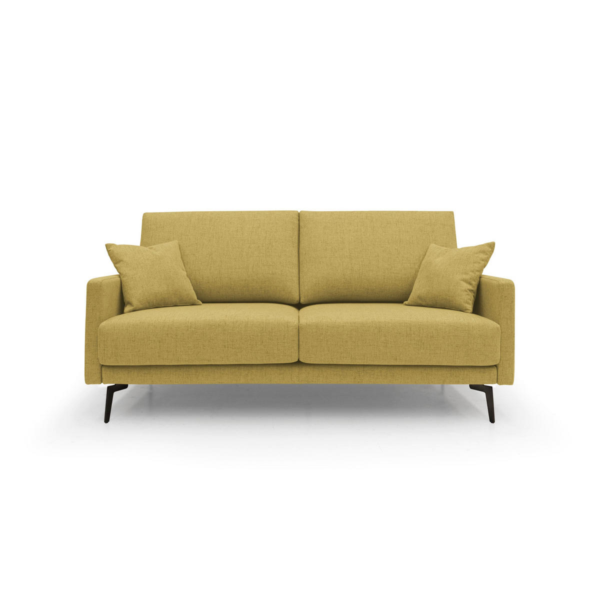 LINEARSOFA Saturno - Gelb, Textil (160/94/90cm) - Divani.store