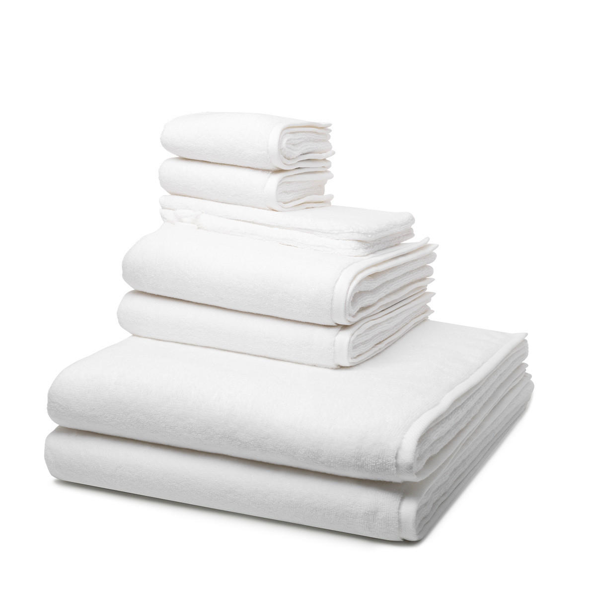 FROTTIERSET Sensual Skin 8-teilig - Weiß, Textil (50/100cm) - Ross