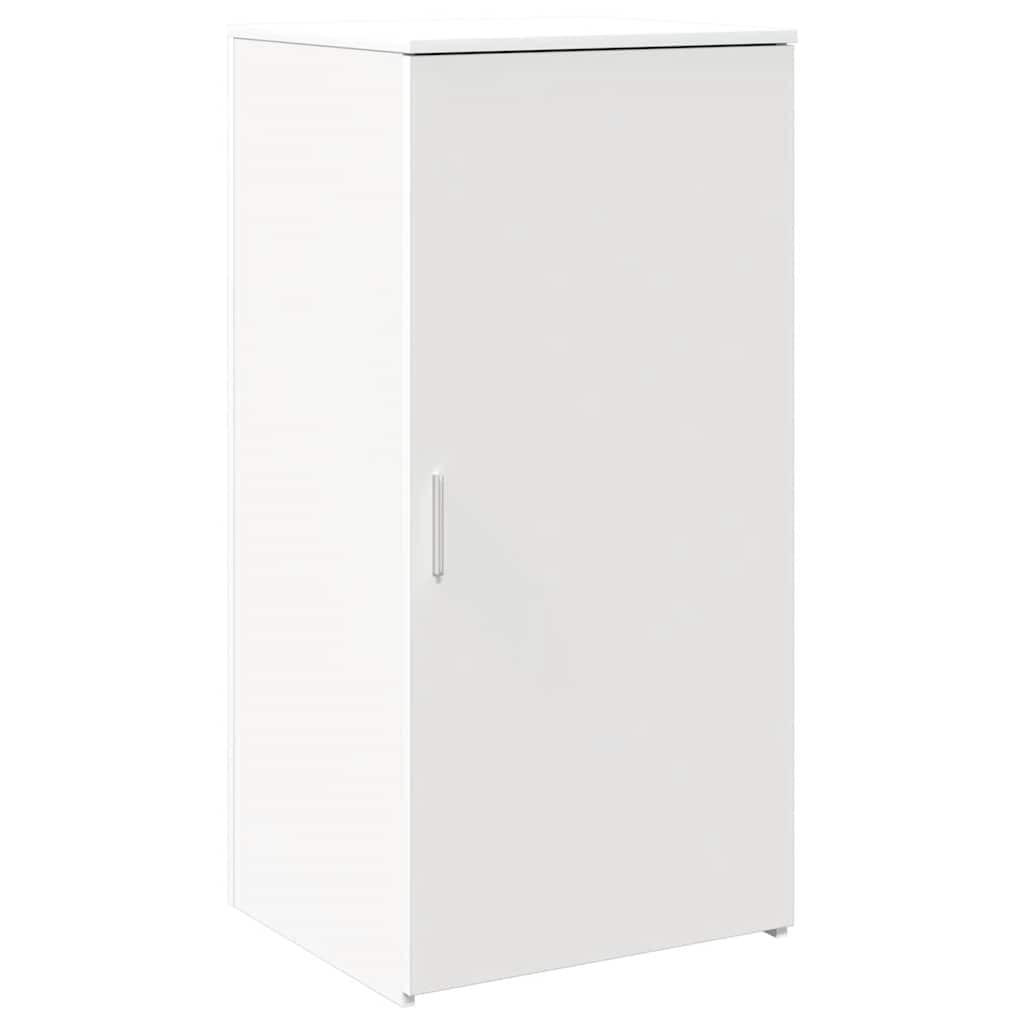 LAGERSCHRANK Weiss 50/45/103,5 Cm Holzwerkstoff - Weiß, Holzwerkstoff (45/103.5/50cm) - vidaXL