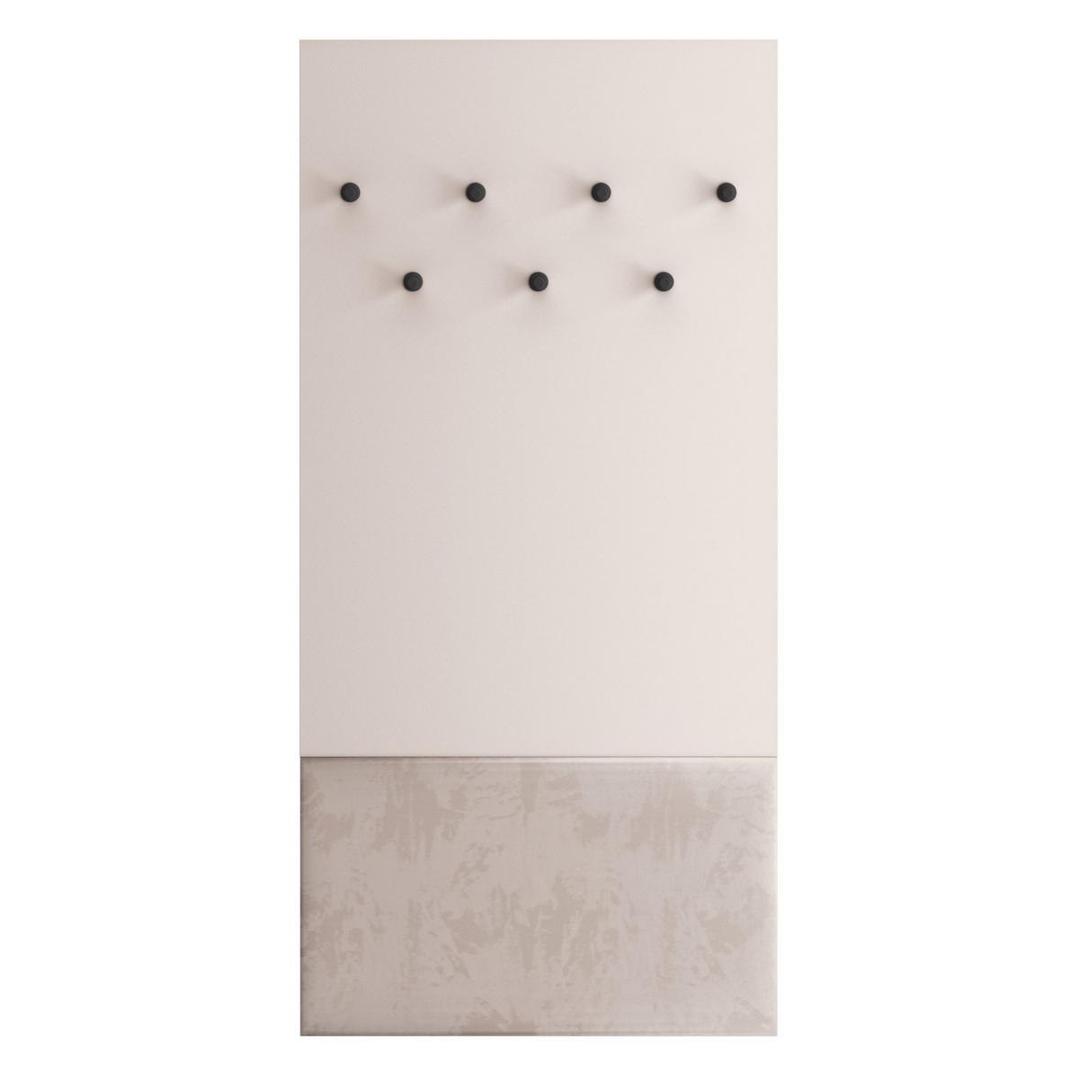 WANDGARDEROBE Dioce graubeige 69 cm - Taupe, Holzwerkstoff (68.9/143/3cm) - Selsey