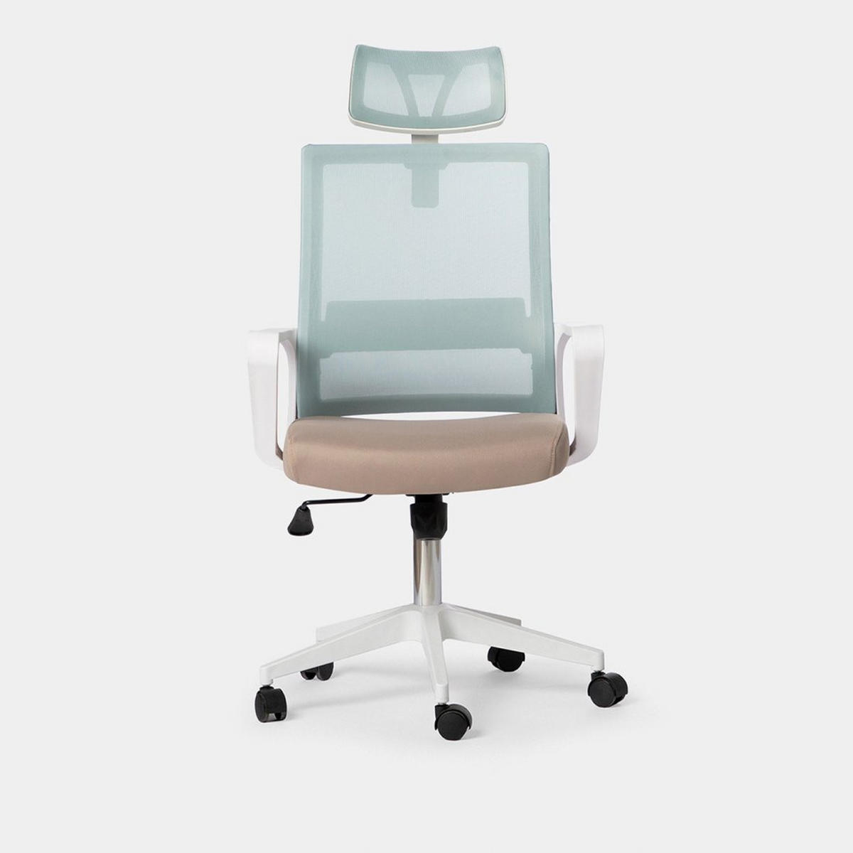 SCHREIBTISCHSTUHL Leima Zweifarbig 60 cm x 112-127 cm - Multicolor, Kunststoff (60/112/64cm) - Klast Home