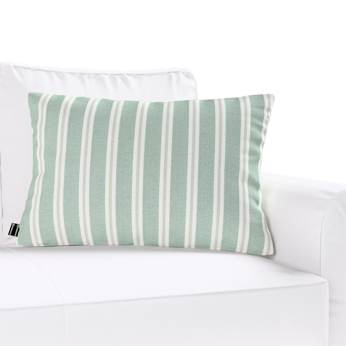 KISSENHÜLLE Scotti grün, 47x28 cm - Mintgrün, Textil (47/28cm) - Dekoria