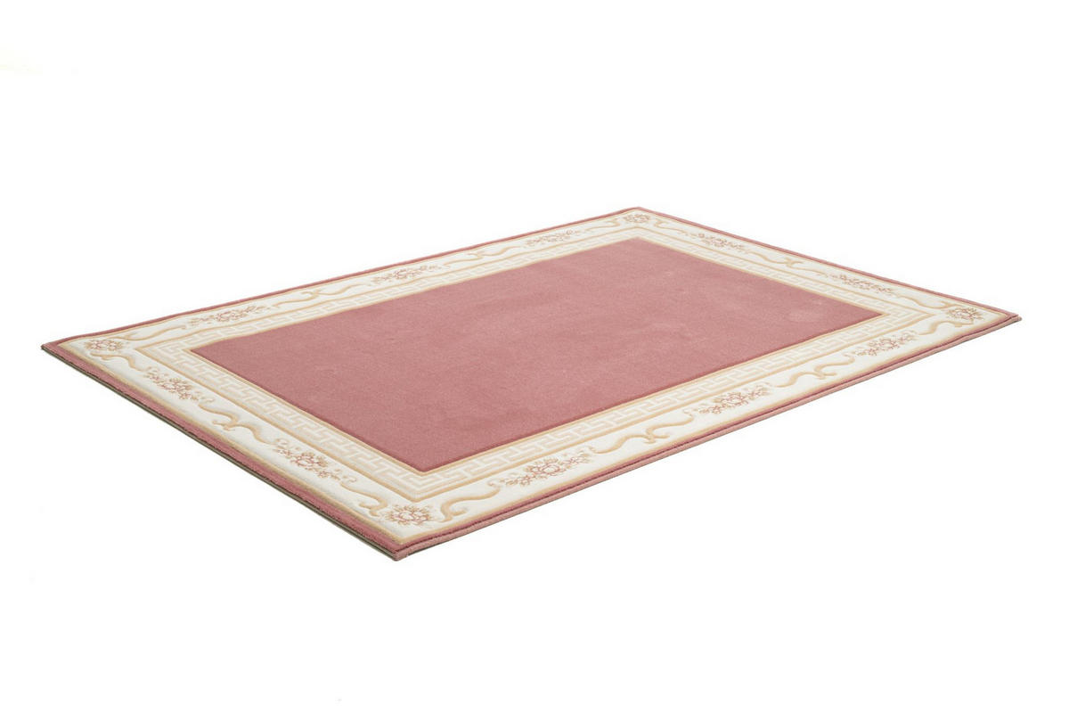 WEBTEPPICH Pelinia 120x170 cm - Rosa, Textil (120/170cm) - THEKO