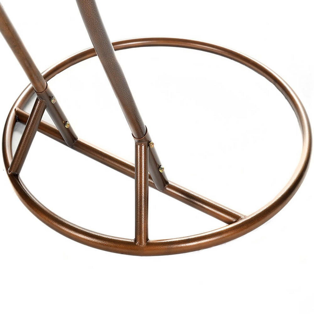 HÄNGESESSEL TORUS - Farbe: Braun - Schwarz, Metall (120/195/120cm) - Home Deluxe