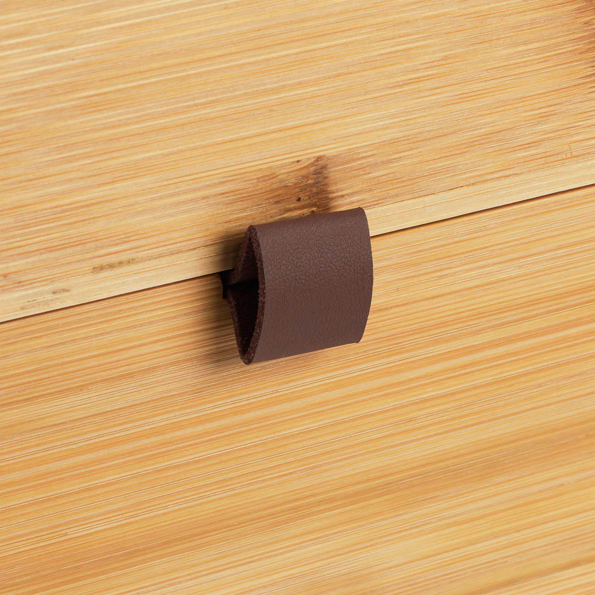 KOSMETIK-ORGANIZER - Hellbraun, Holz/Textil (25.5/19/12.5cm) - Relaxdays