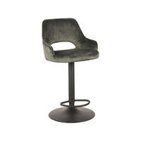 BARHOCKER Fer - Hunter - 52/50/110 cm - - Grün, Textil (45/92/47cm) - LABEL51