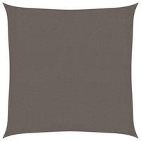 SONNENSEGEL 160 g/m² Anthrazit 2,5x2,5 m HDPE - Anthrazit, Textil (250/250cm) - furnicato