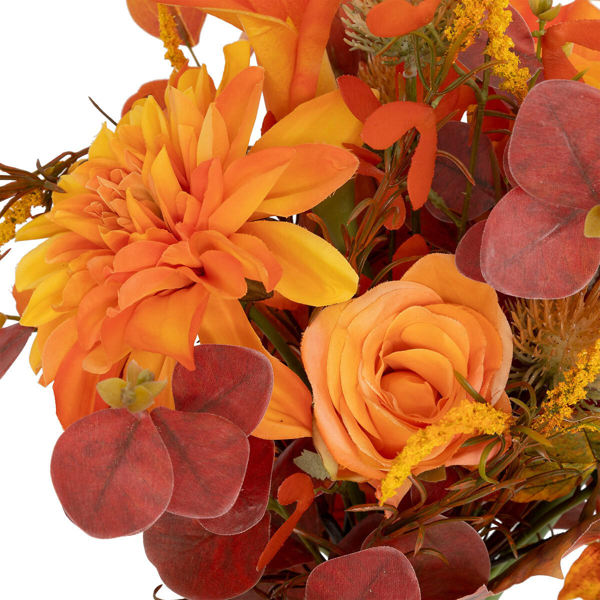 BLUMENSTRAUSS James 55 cm - Orange, Kunststoff (55cm) - Atmosphera Createur d´interieur