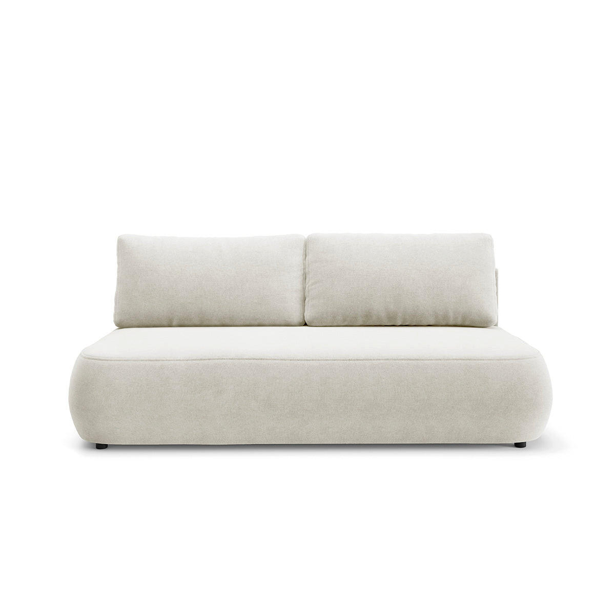SOFA Antonio 3 Sitzplätze Weiß - Weiß, Holz (210/82/106cm) - Petits-meubles