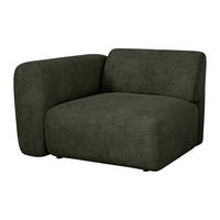 SESSEL mit gerader Rückenlehne - 1 Person - stoff - grün Pogni - Grün, Textil (103/73/97cm) - Vente-Unique