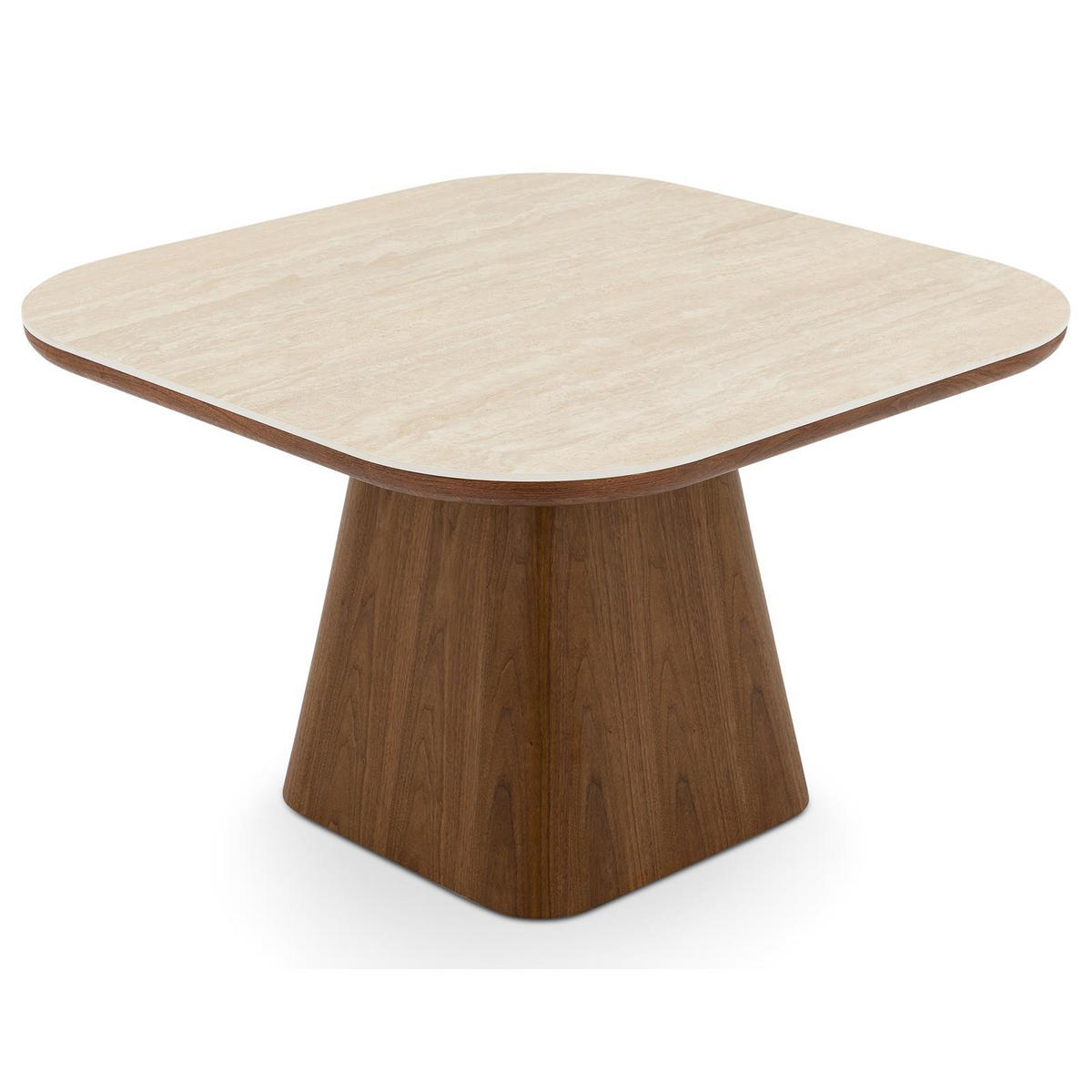 ESSTISCH VESPERA nussbaum - Nussbaumfarben, Holzwerkstoff (120/120/76cm) - IDIMEX