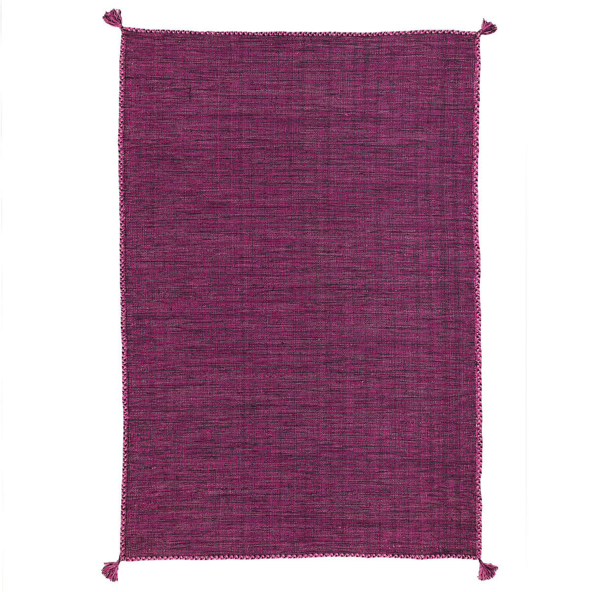 NATUR TEPPICH KELIM PRICO - Pink, Textil (200/300cm) - Pergamon
