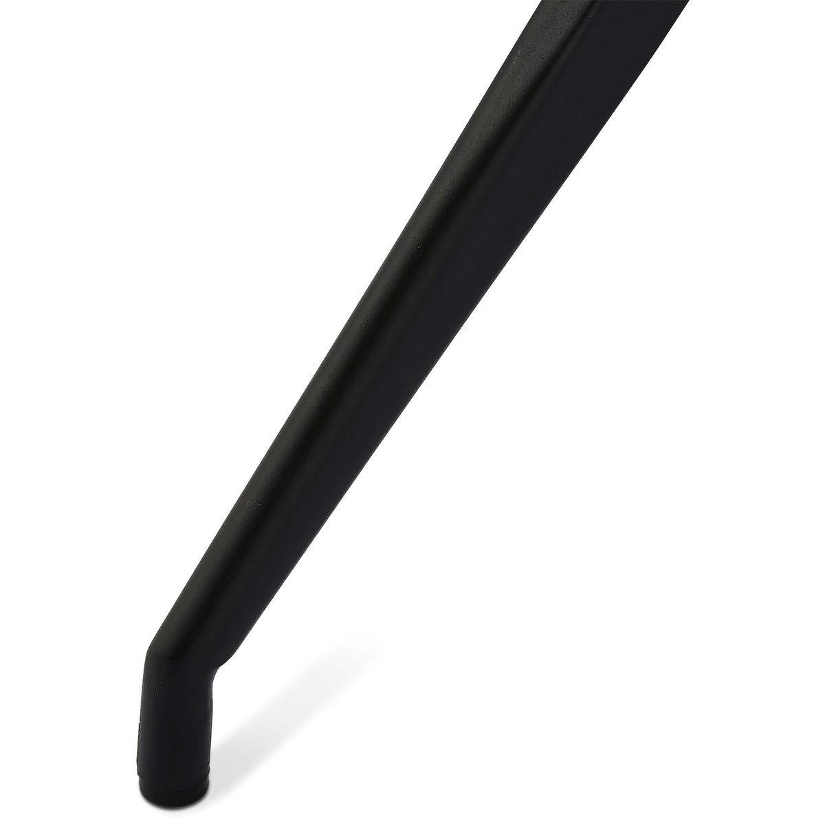 STUHL-SET 2 Stück in Kunstleder - Schwarz/Braun, Textil/Metall (48/85/57cm) - Furnhouse