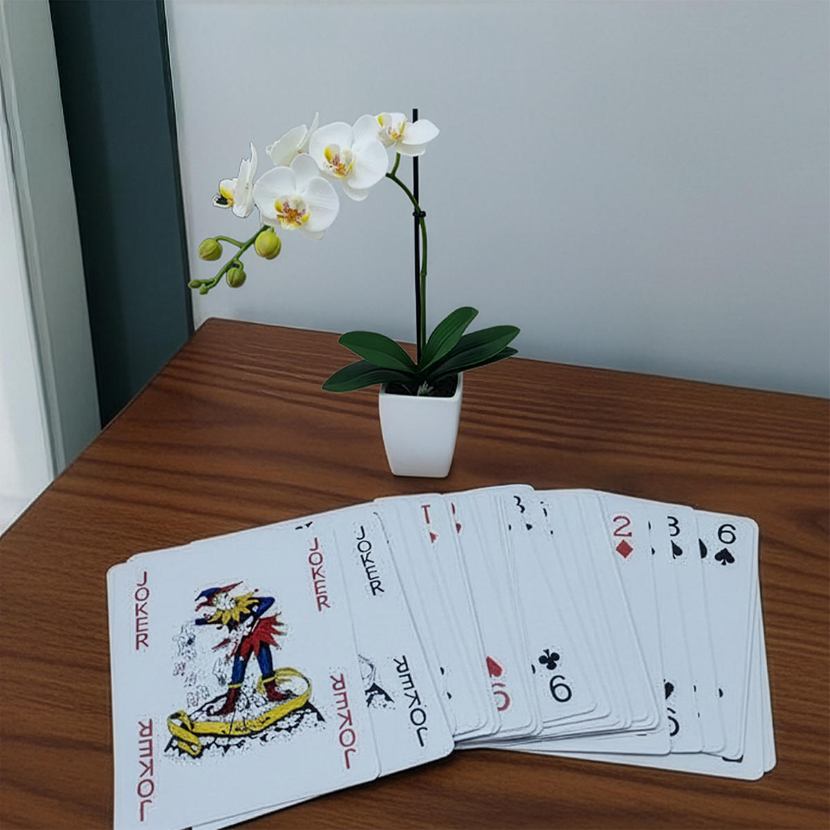 54XJUMBO-SPIELKARTEN - Multicolor, Papier (21/0.1cm) - Relaxdays