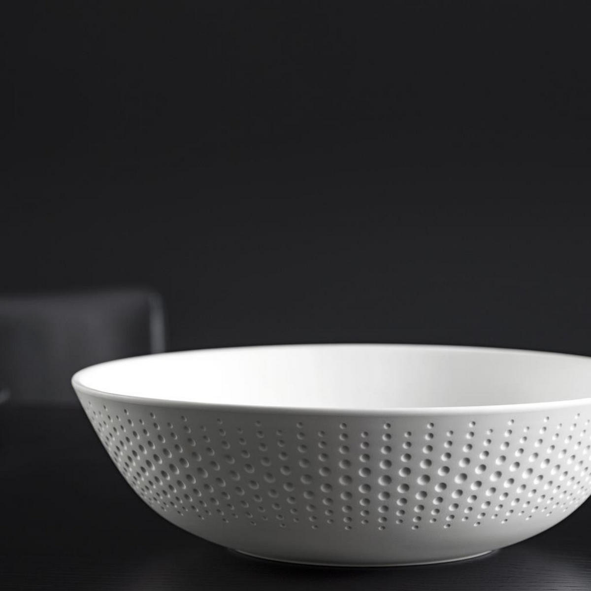 OBST- / DEKOSCHALE Manufacture Collier Blanc weiß ø 27,3 cm - Weiß, Keramik (27.3cm) - Villeroy & Boch