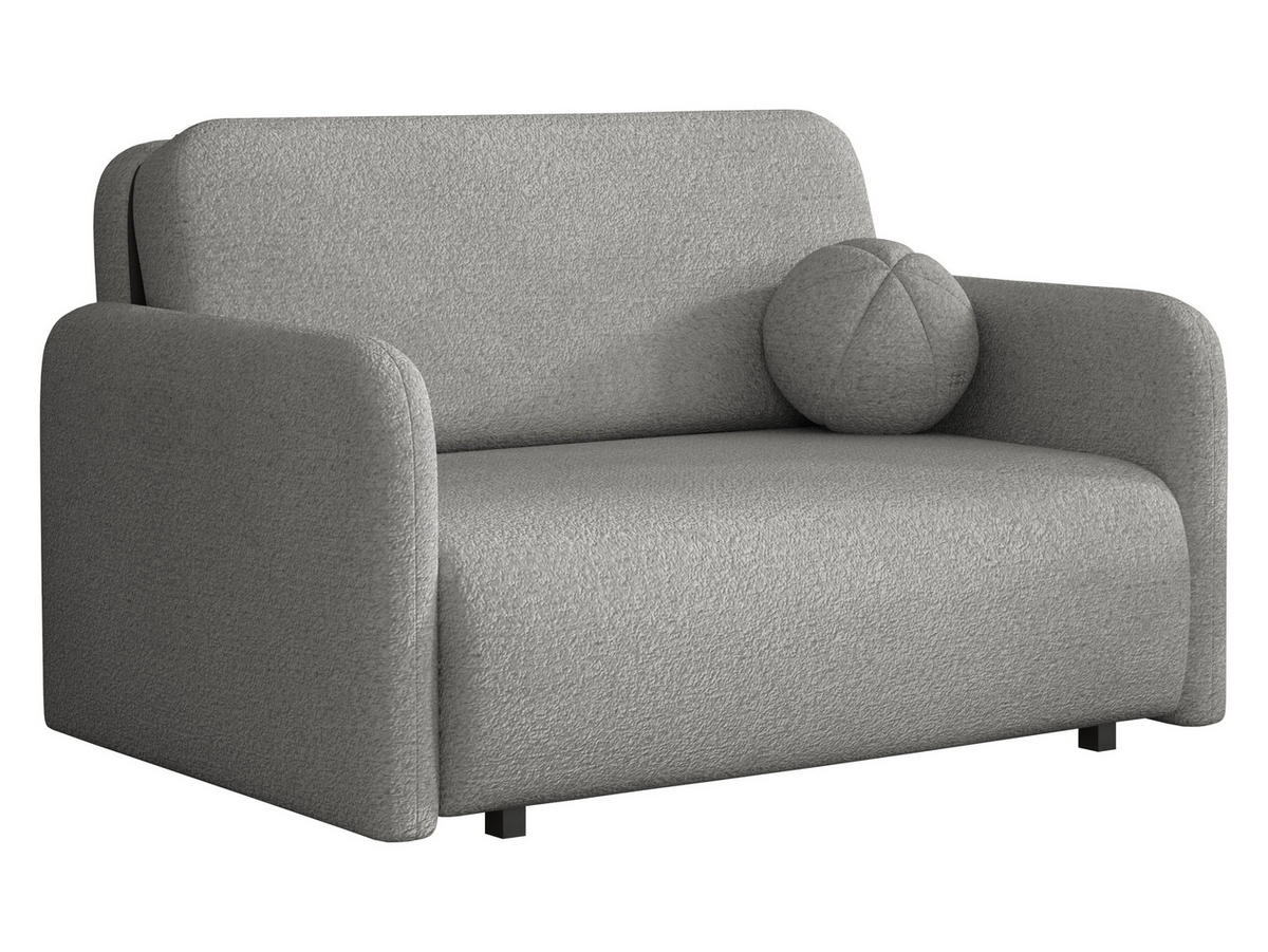 SCHLAFSOFA Viva Sun II - Schwarz/Grau, Holz/Textil (130/85/103cm) - MIRJAN24