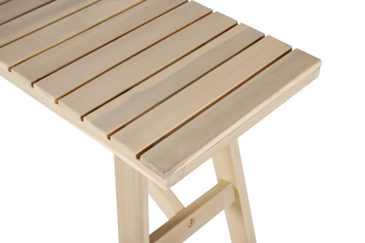 SITZBANK BALI Akazie Natur 110cm - Braun, Holz (110/43/30cm) - riess-ambiente