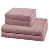 FROTTIERSET Pure 4-teilig - Rot, Textil (50/100cm) - Cawö