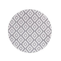 OUTDOOR-TEPPICH Sun 461 Grau 160 cm - Grau, Textil (160/160cm) - carpet city