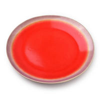 TELLER Basic Nature Rot 28/28/3.5 cm Keramik - Rot, Keramik (28cm) - Mondex