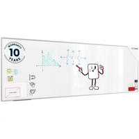 MAGNETISCHES Whiteboard - PREMIUM EXPO Alurahmen 300x100cm - Weiß, Metall (300/100/1.6cm) - ALLboards