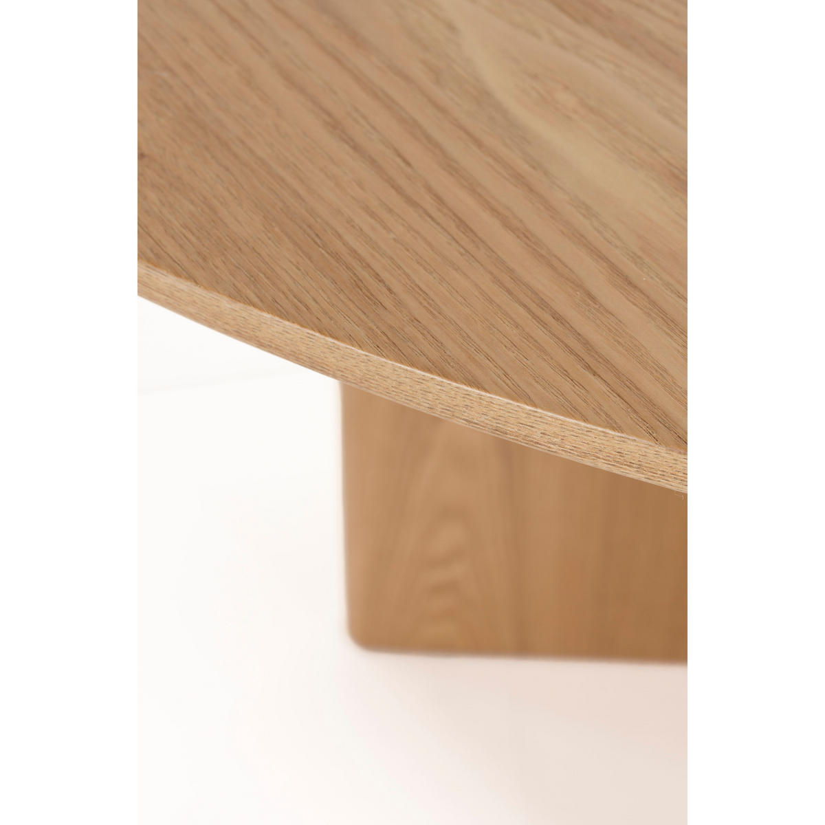 ESSTISCH Laurent Rund 120 cm Natural - Beige, Holzwerkstoff (120/120/75cm) - Housecraft Living