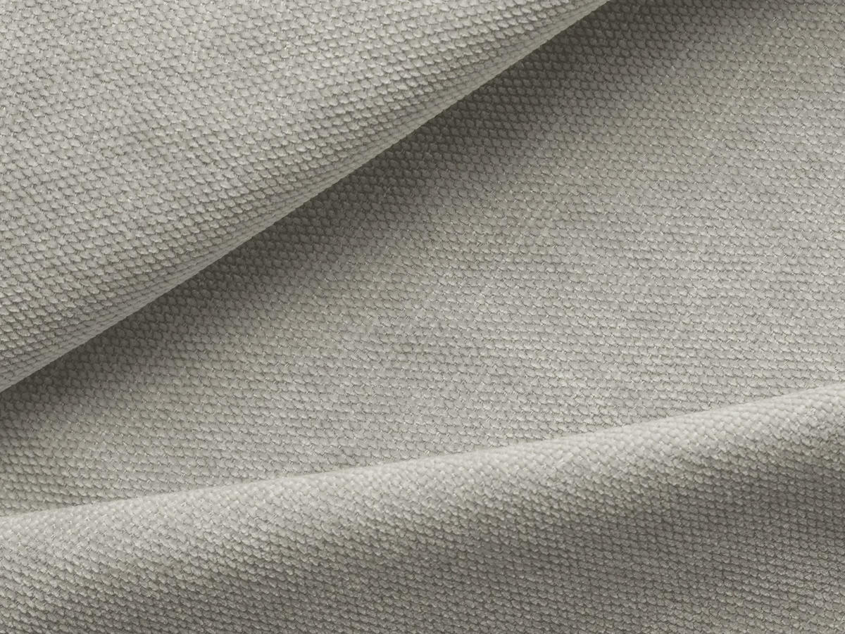 4-SITZER-SOFA Chenille Stoff Beige - Beige/Schwarz, Textil/Metall (238/80/95cm) - Makamii