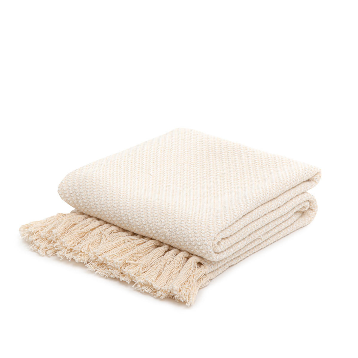 DECKE Morris ecru 130/170 cm - Ecru, Textil (130/170cm) - Homla
