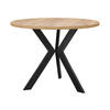 COUCHTISCH STK M6 - Schwarz/Braun, Metall (67/67/50cm) - MIRJAN24