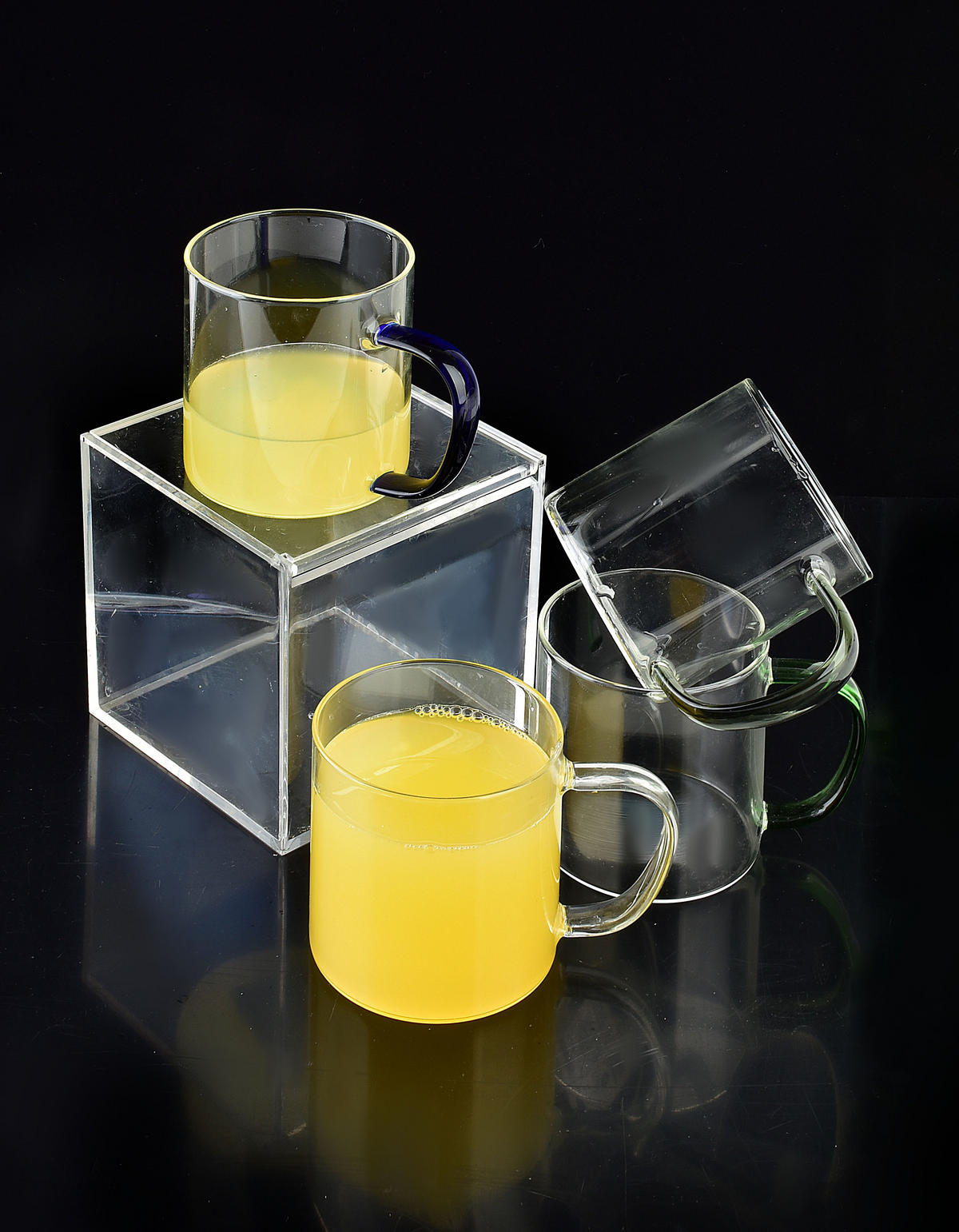 BECHER Peter Transparent 12.5/8.3/9 cm Glas - Transparent, Glas (0.45L) - Mondex
