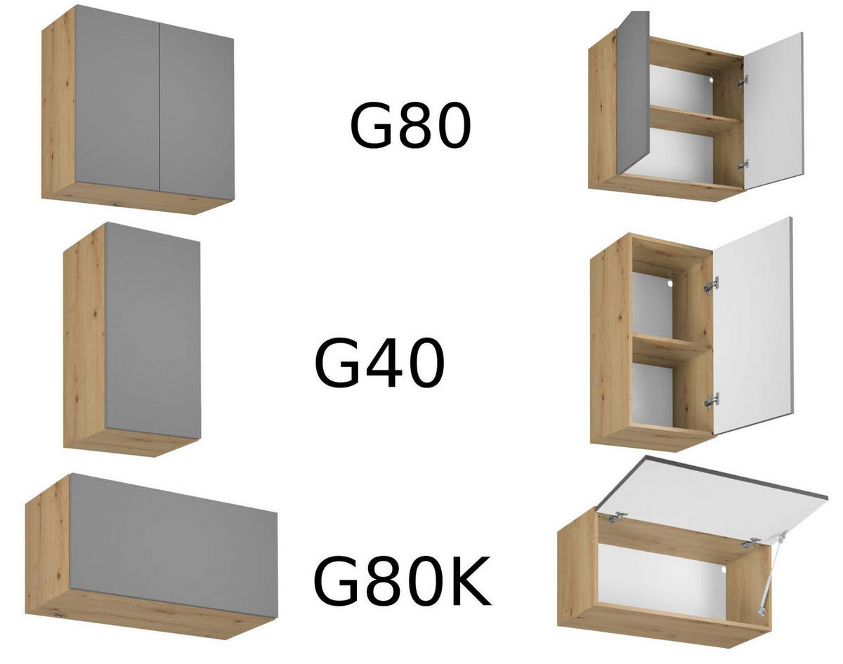 WINKELKÜCHE 300 cm x 140 cm- Langen KL6-M300 - in Beige/Matt - Beige/Schwarz, Holz/Holzwerkstoff (440/212/58cm)