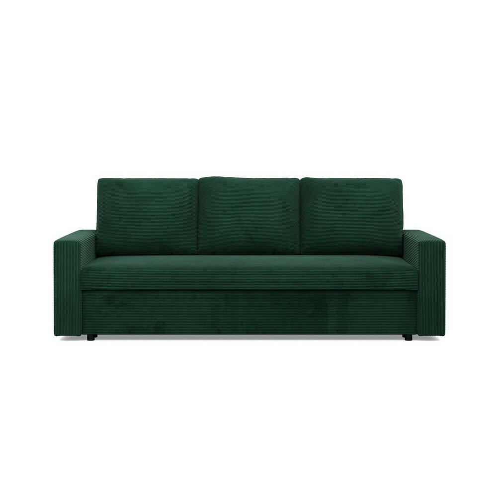 SOFA Neo mit gerader Armlehnen grün - Grün, Textil (220/92/92cm) - SIMKAM Furniture
