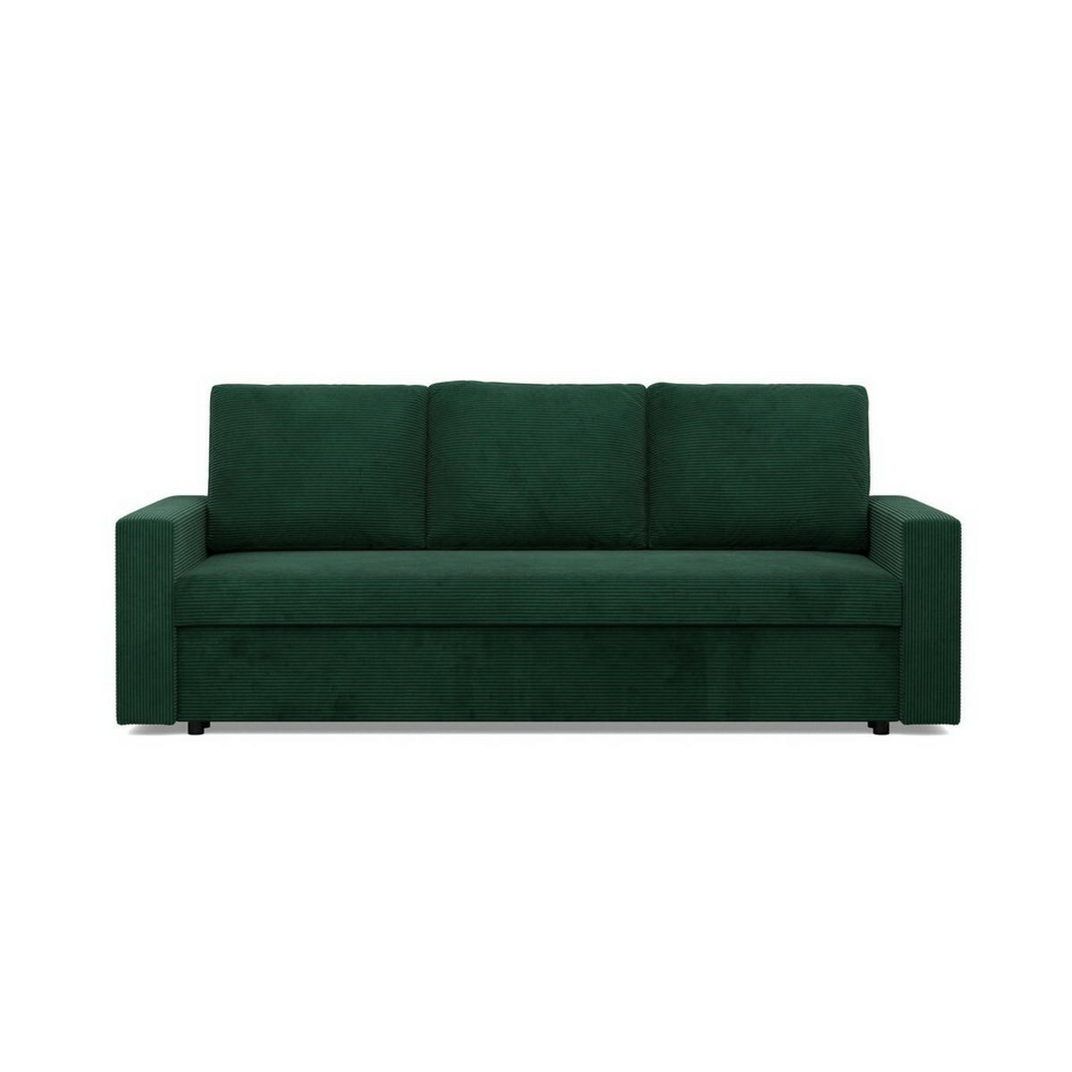 SOFA Neo mit gerader Armlehnen grün - Grün, Textil (220/92/92cm) - SIMKAM Furniture