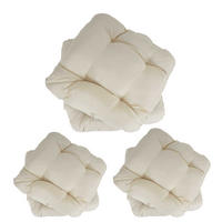 SITZKISSEN MILANO eckig Beige 6er-Set - Beige, Textil (8/38/41cm) - MCW