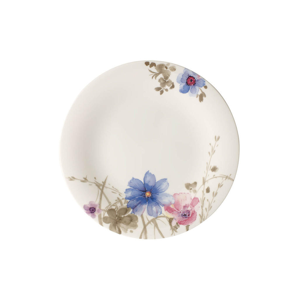 FRÜHSTÜCKSTELLER Mariefleur Gris Basic bunt ø 21,5 cm - Multicolor, Keramik (21.5cm) - Villeroy & Boch