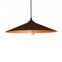 HÄNGELEUCHTE - Braun, Metall (40/40/10cm) - Lumicom