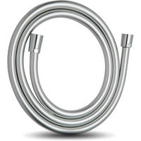 BRAUSESCHLAUCH 1,2 m Silber - Silberfarben, Metall (1/1/120cm)