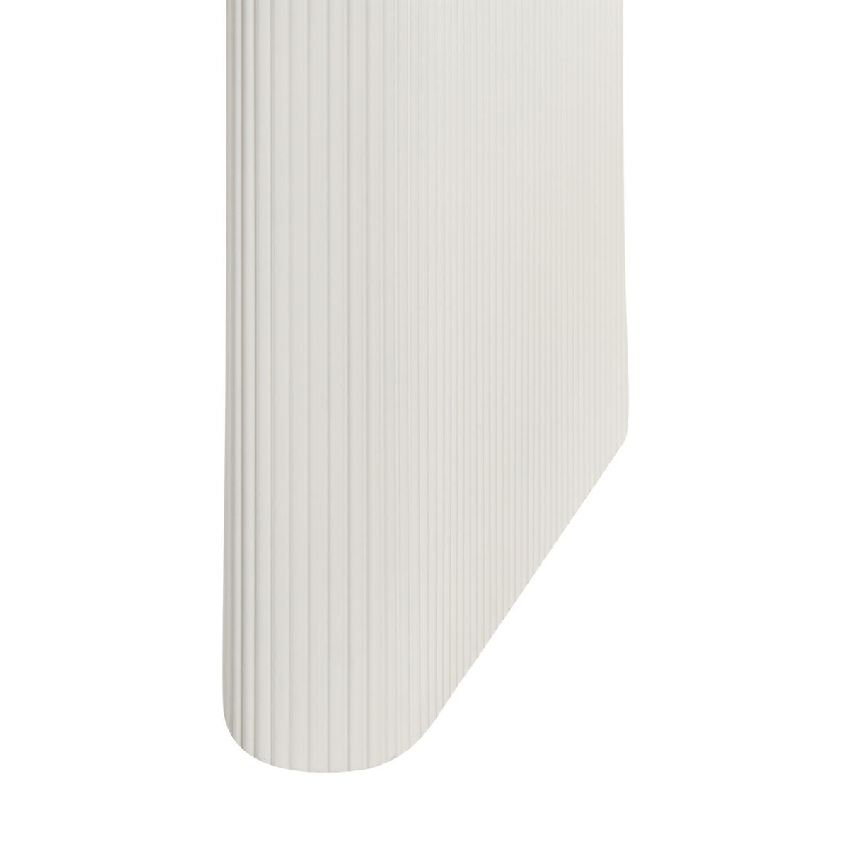 ESSTISCH Weiß 198/93 cm Peery - Weiß, Holzwerkstoff (198/93/76cm) - Beliani