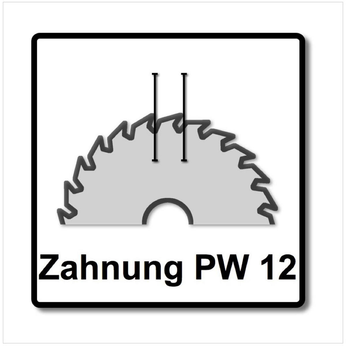 FESTOOL Panther Kreissägeblatt HW 160 x 20 x 2,2 PW12 12 Zähne ( 496301 ) - Multicolor, Kunststoff (23/20/1cm) - Festool