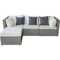 GARTENSITZGRUPPE kuba Ekru - Beige, Kunststoff - Habitat Garten